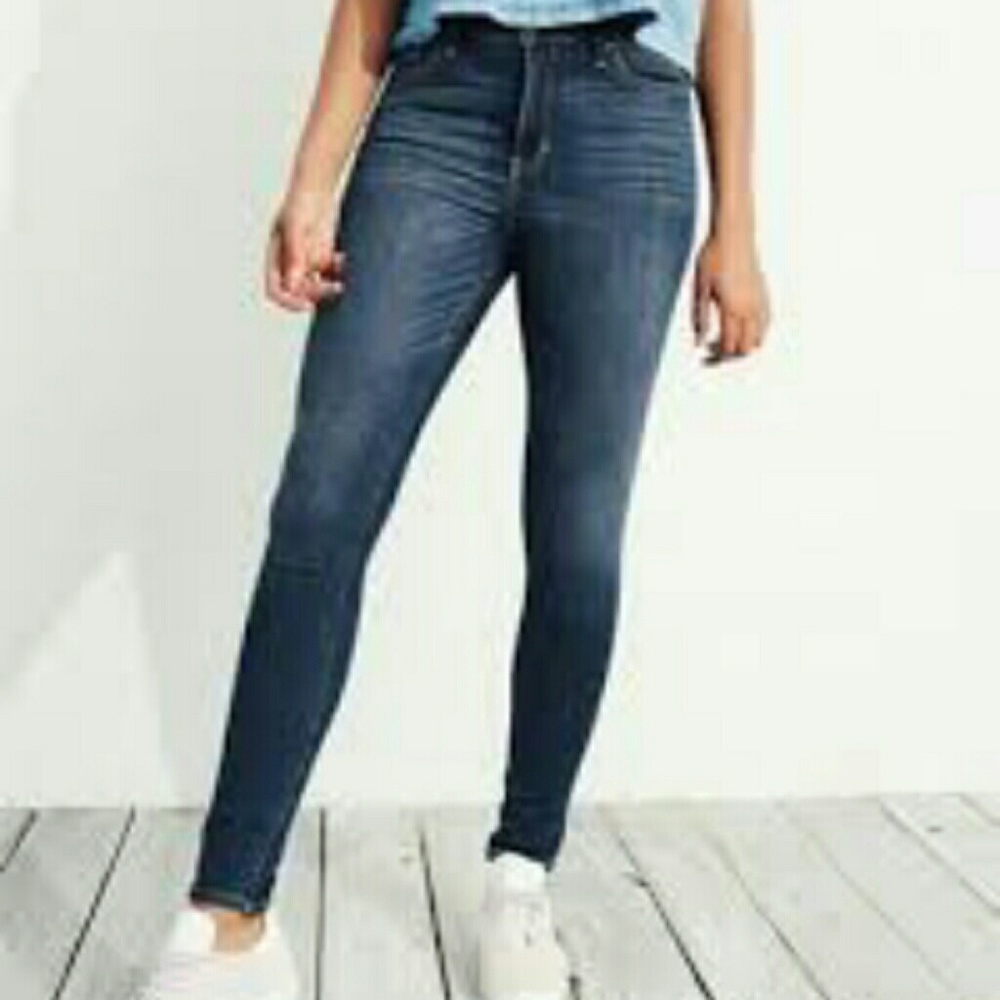 Hollister High Rise Super Skinny Jeans Sizes 3S 5S